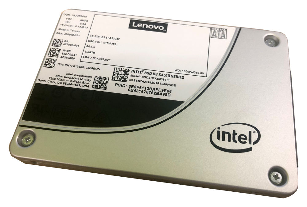 ThinkSystem Intel S4510 Entry SATA 6Gb SSD