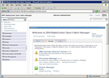 BladeCenter Open Fabric Manager Advanced Upgrade 3.0 (stand-alone version)