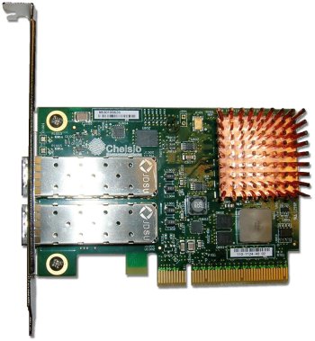 Chelsio T420-SO-CR Dual-port (SFP+) 10GbE PCI-E 2.0 Adapter
