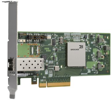 Brocade 16Gb FC Single-port for IBM System x (with 3U bracket attached, SFP+ is not present)
