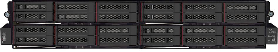 Lenovo ThinkAgile HX2720-E Appliances in the HX Series enclosure
