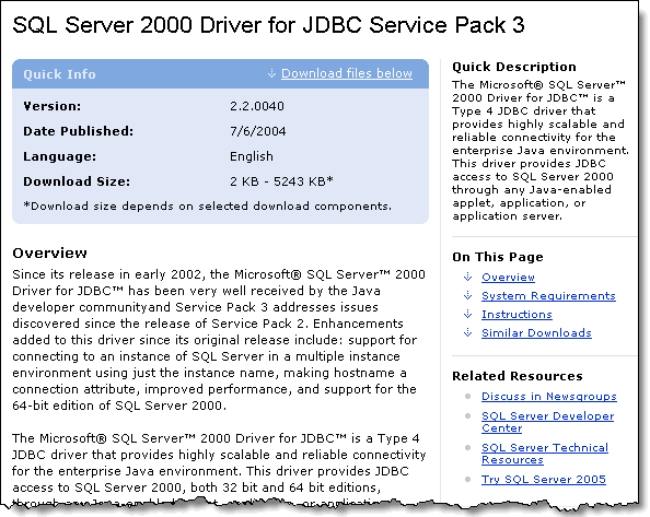 Microsoft sql server 2005 express