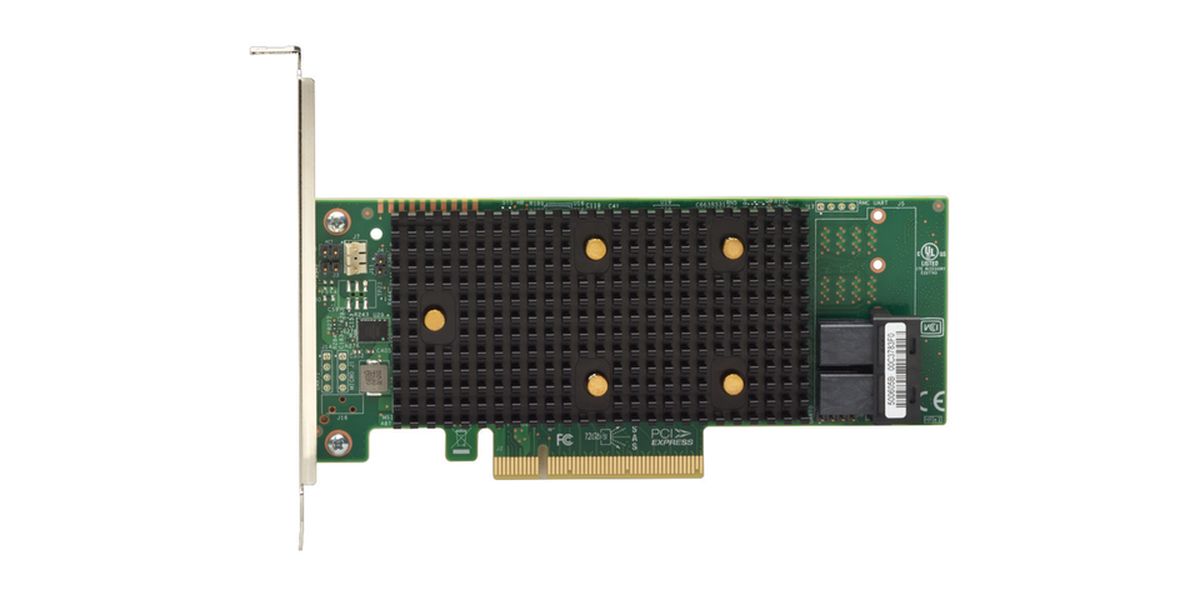 Lenovo 530-8i SATA/SAS HBA Controller RAID 12 Gbps PCIe x8 Avago LSI 9440-8i 